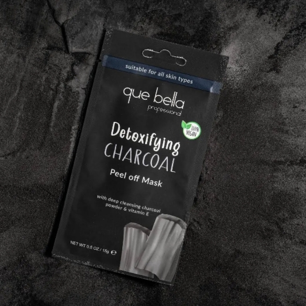 🦩10 For $25🦩♡Que Bella Detoxifying Charcoal Peel off Mask